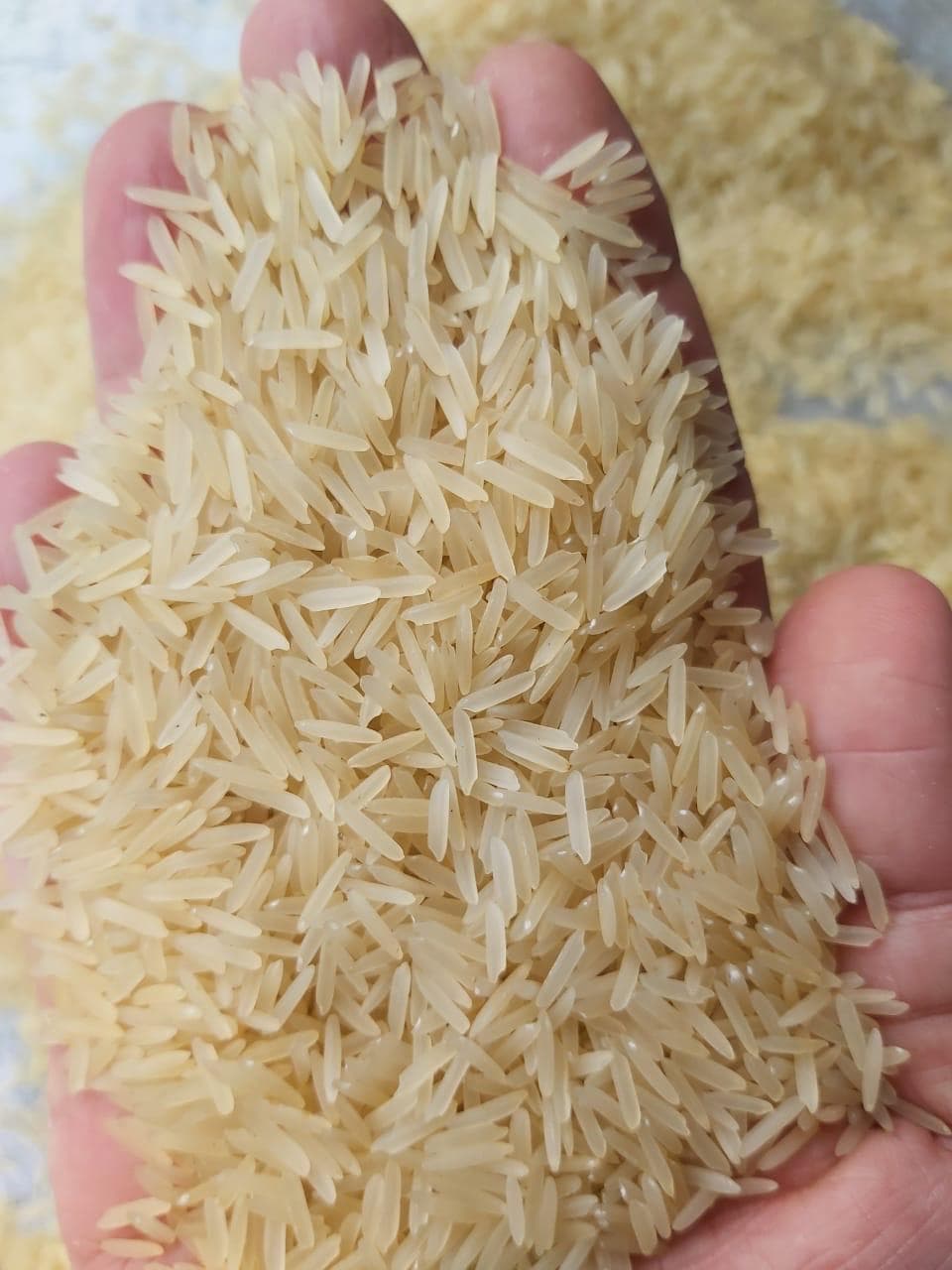 Sella Basmati Rice packaging